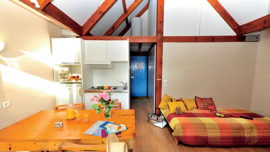 Intérieur chalet Carcans Les Bruyères