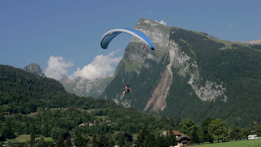 Vol en parapente