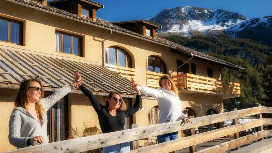 Vacances ski entre amis