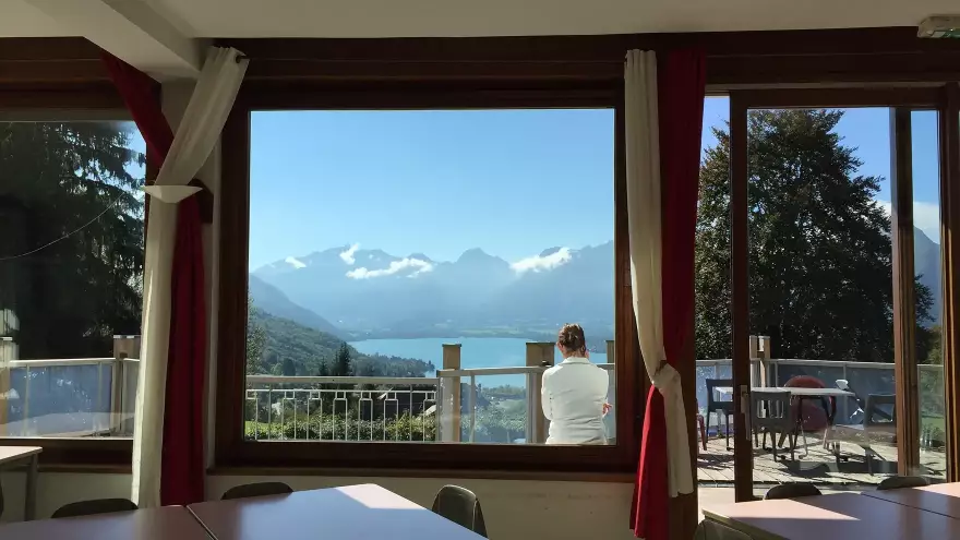 Vue depuis restaurant des Alérions