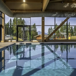 Piscine couverte à VTF La Plagne