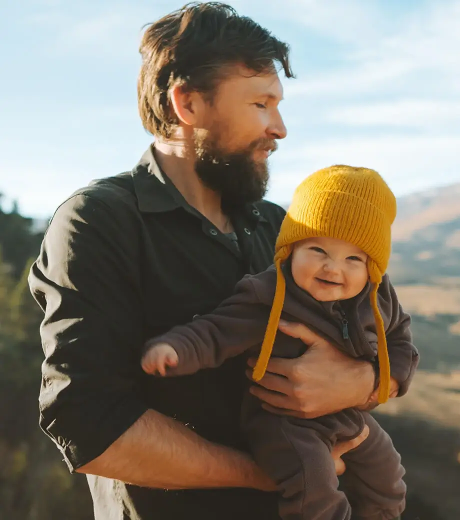 Partie avec bébé en vacances