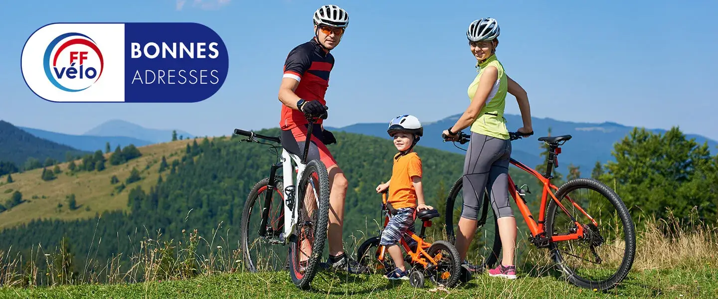 Nos villages vacances labellisés Bonnes Adresses Cyclotouristiques par la FFCT