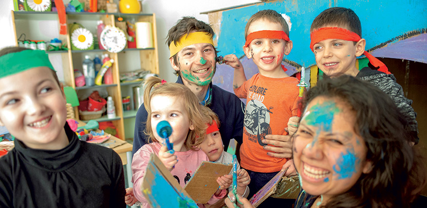 Mini club 3 to 5 years old