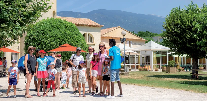 On the holiday village