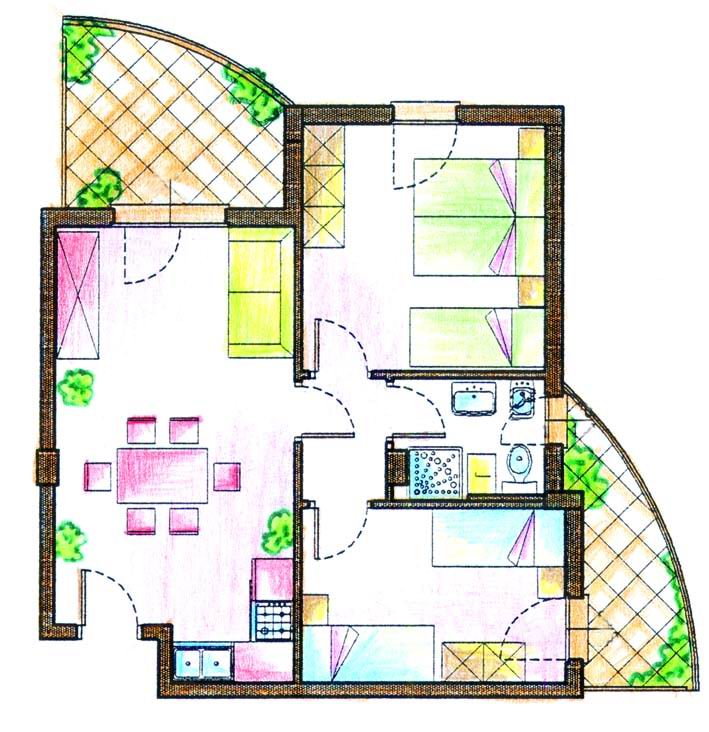 Plan type Résidence C