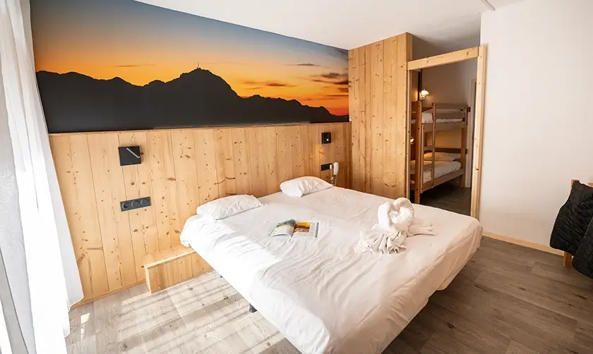 Chambre du Domaine de Pyrène