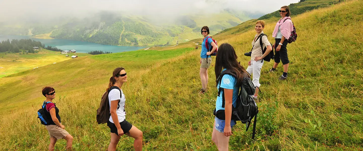Arêches Beaufort hiking